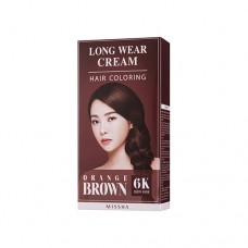 MISSHA Long Wear Cream Hair Coloring Orange Brown - Dlouhotrvající barva na vlasy (M9893)